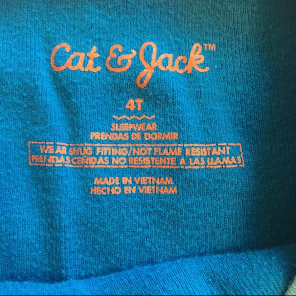 Cat & Jack Dragon Pajamas - Picture 3 of 4